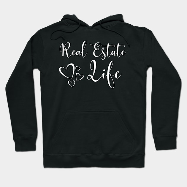 Real Estate Life Hoodie by Real Estate Store